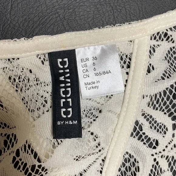 NEW H&M Floral Lace Dress - Picture 3 of 4